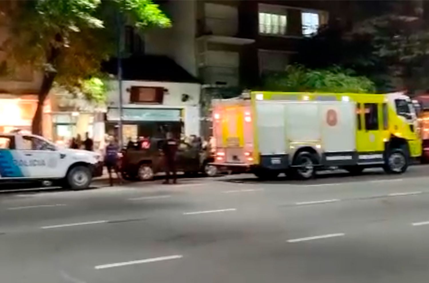 Tensión por un incendio en una habitación de un hotel céntrico