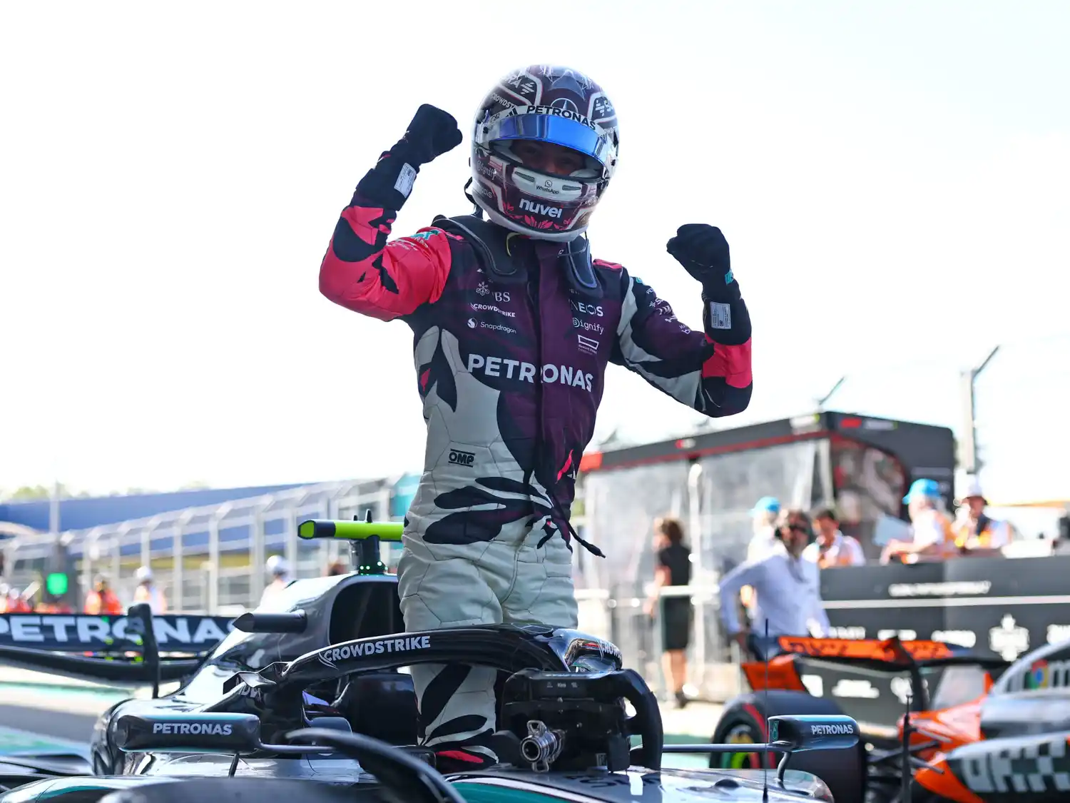 Kimi Antonelli sorprendió y se quedó con la pole position para la Sprint Race en el GP Miami