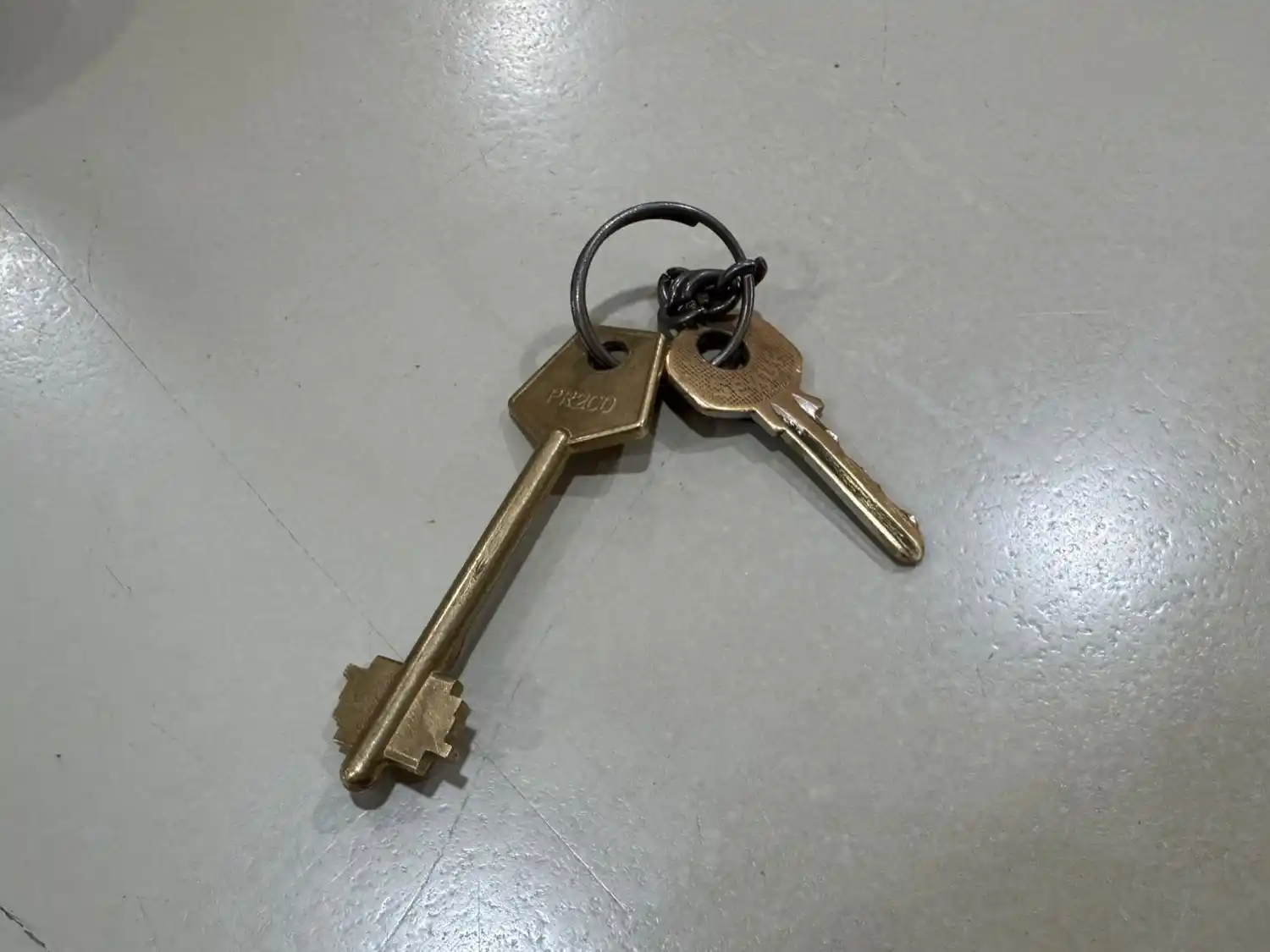 Llaves encontradas en la subida del Club Náutico