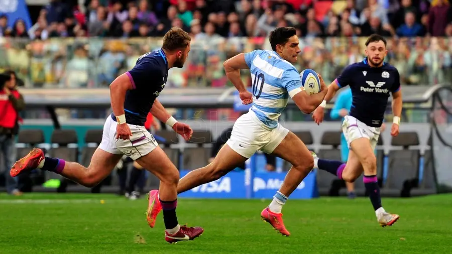 Los Pumas le ganaron a Escocia en Santiago del Estero