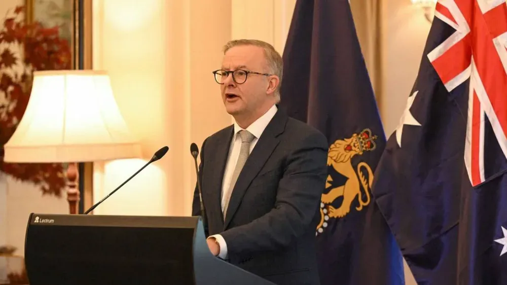 Anthony Albanese, primer ministro de Australia.