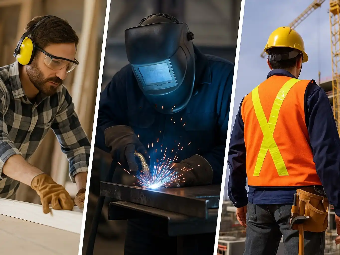 Construcción, alimentos y madera figuran entre los sectores donde los riesgos son parte de la rutina. El informe revela cuántos trabajadores están expuestos.