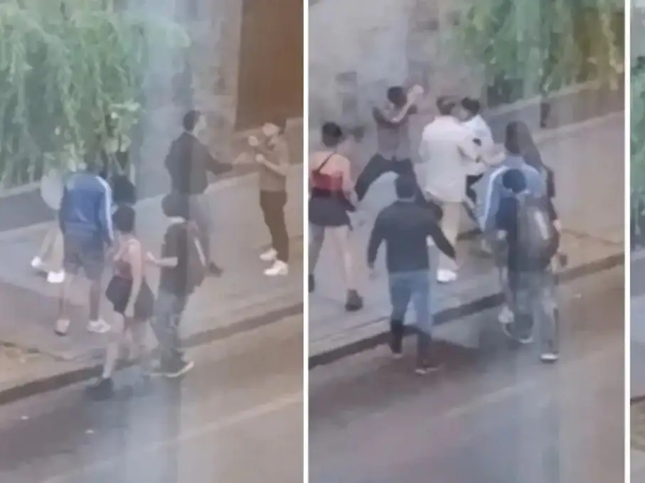 Violencia en La Plata.