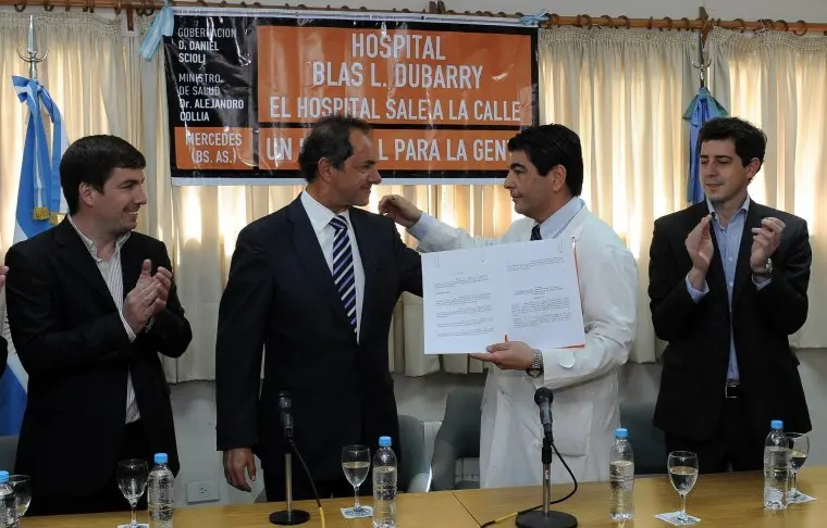 Elecciones 2013: Scioli visitó Mercedes y destacó el resurgimiento de la clase media