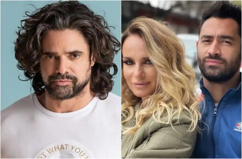 ¿Y Flor Vigna? Sabrina Rojas publicó una selfie con Luciano Castro y el Tucu López y dejó una reflexión