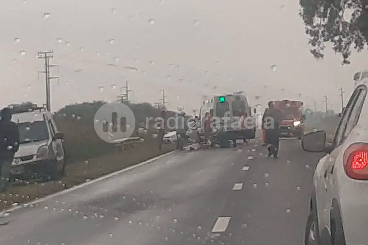 La Francia: un joven de 23 años falleció tras impactar con su motocicleta un acoplado en Ruta 19