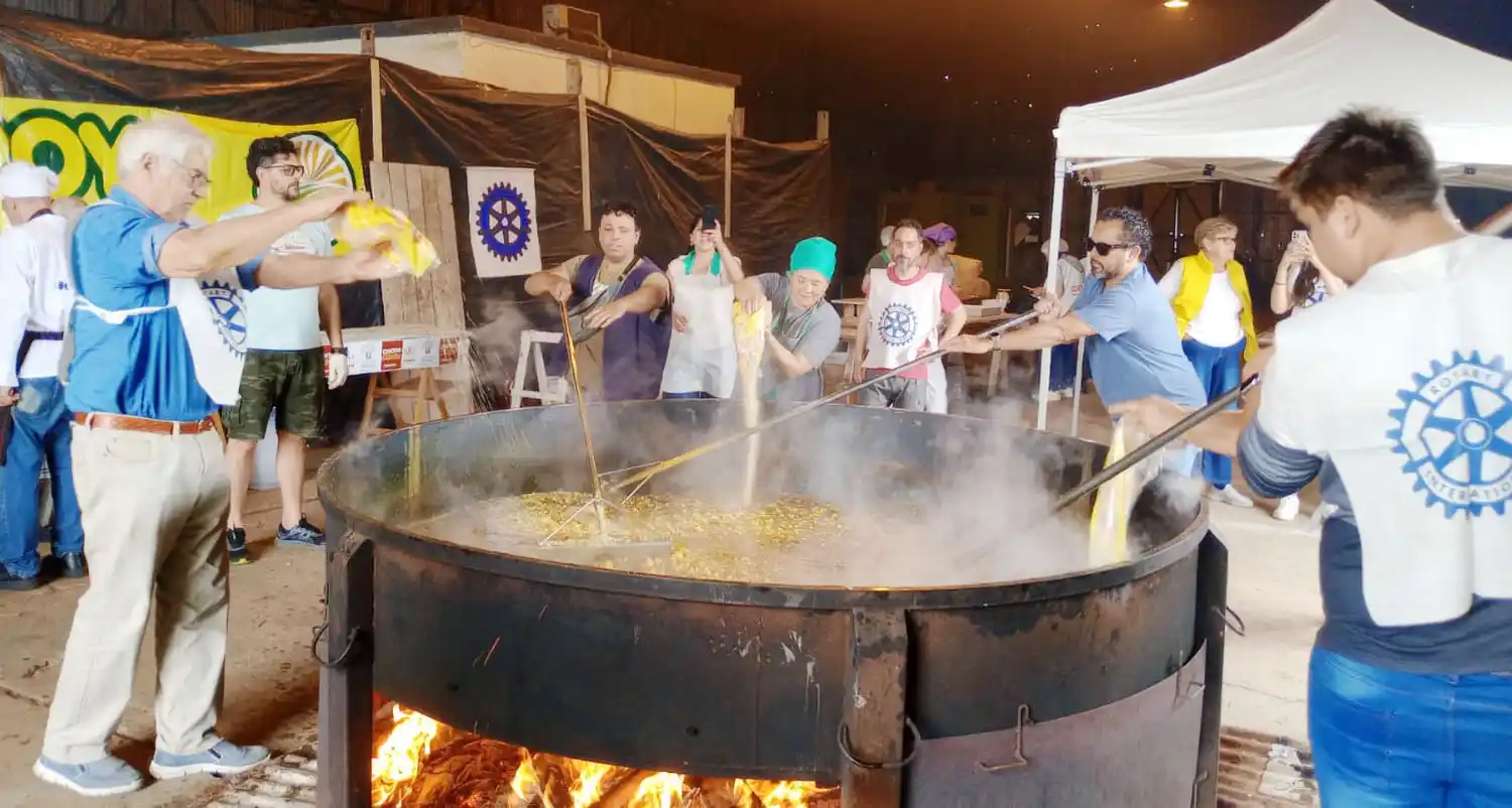 Concordia volvió a vivir la gran jornada solidaria del “Arroz con Pollo al Disco”