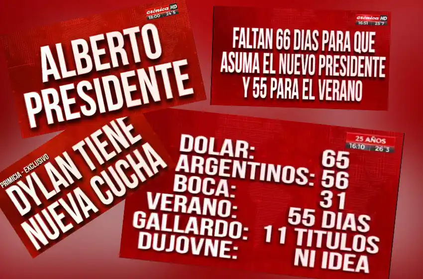 Las placas rojas de Crónica se llevaron todos los flashes