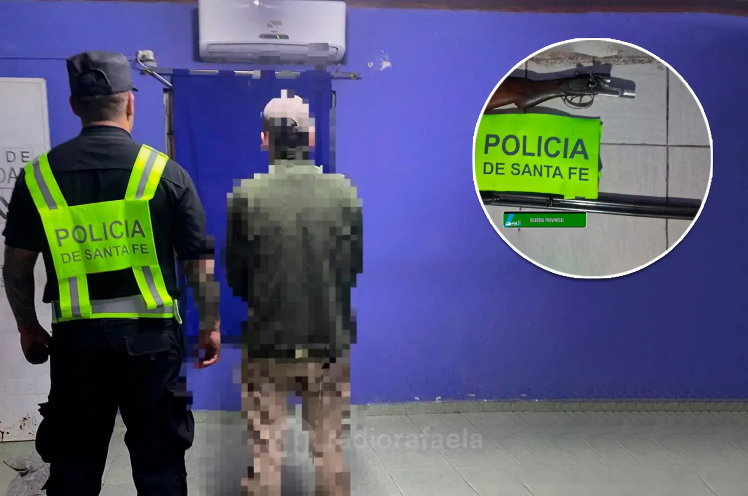 Lo frenaron en un control y le encontraron una escopeta guardada: "Es de mi abuelo muerto"