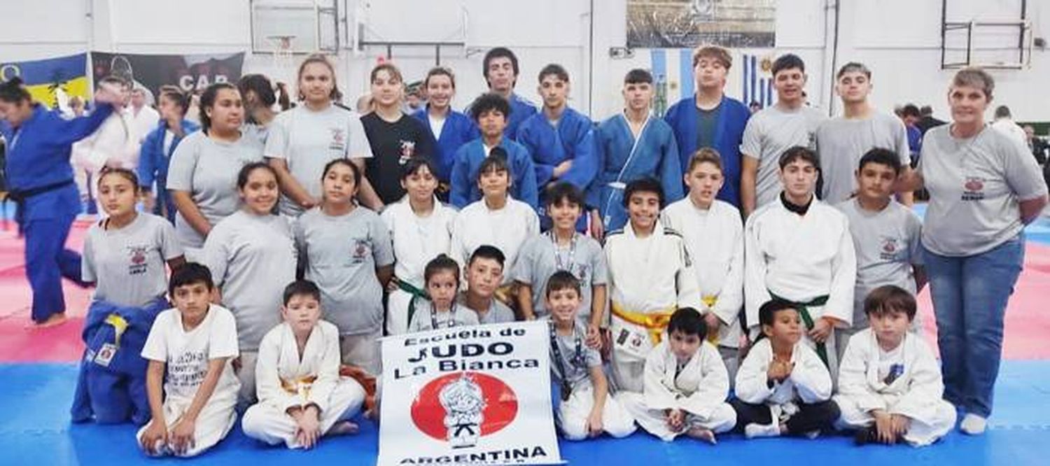 El judo de La Bianca  subcampeón en Colón