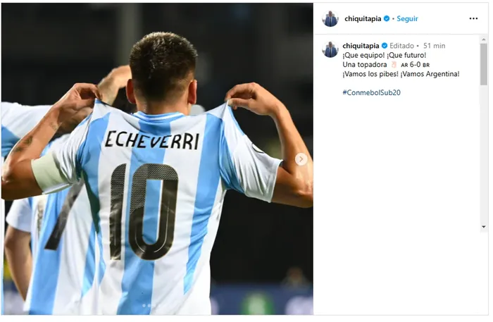 Palabras del Chiqui Tapia