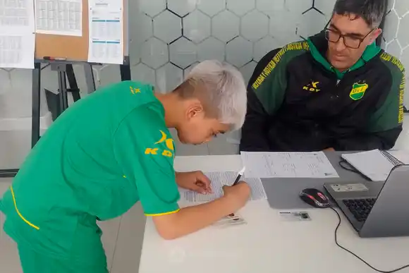 “Me aplaudieron en la escuela”: con solo 9 años, un rafaelino ya fue fichado por Defensa y Justicia