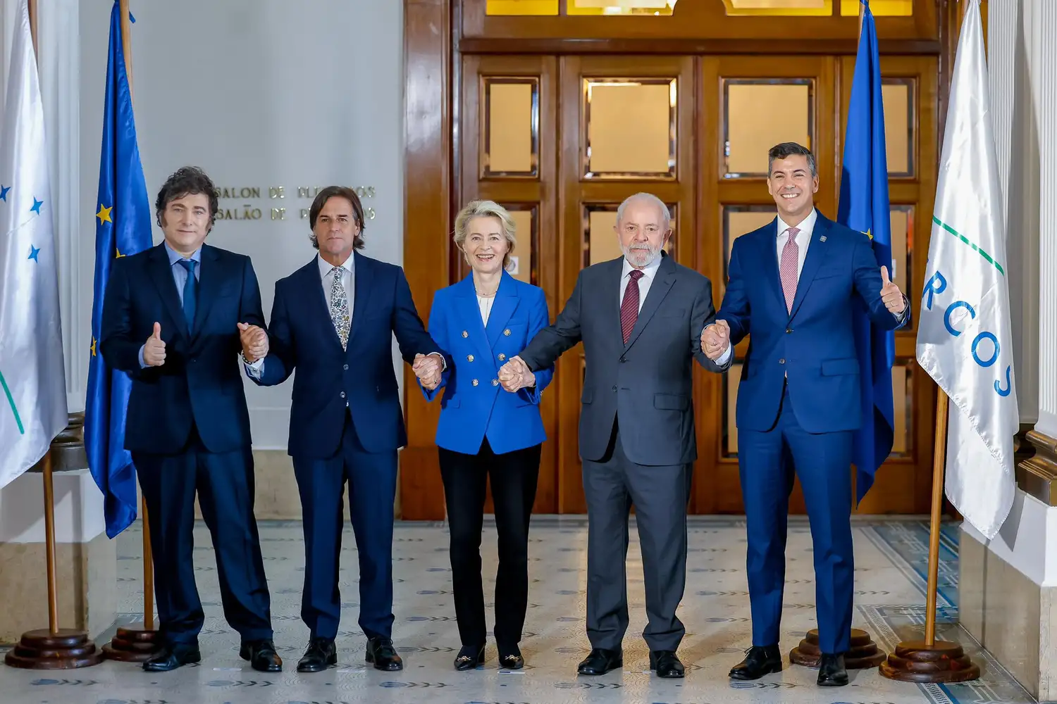 Se anunció el acuerdo Mercosur-Unión Europea.