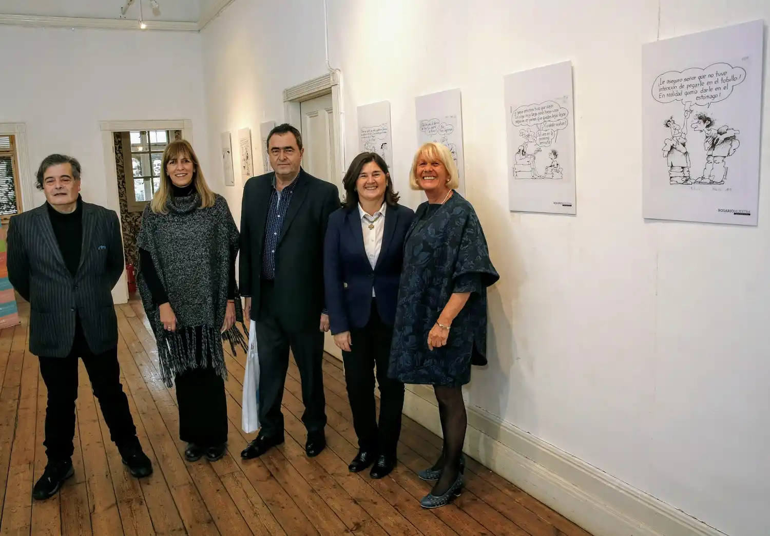 Se inauguró la muestra “Vos dejame a mí” de Roberto Fontanarrosa