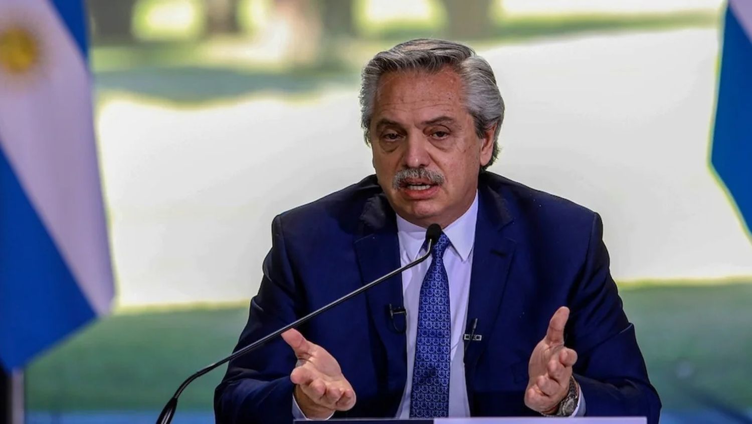 El expresidente Alberto Fernández