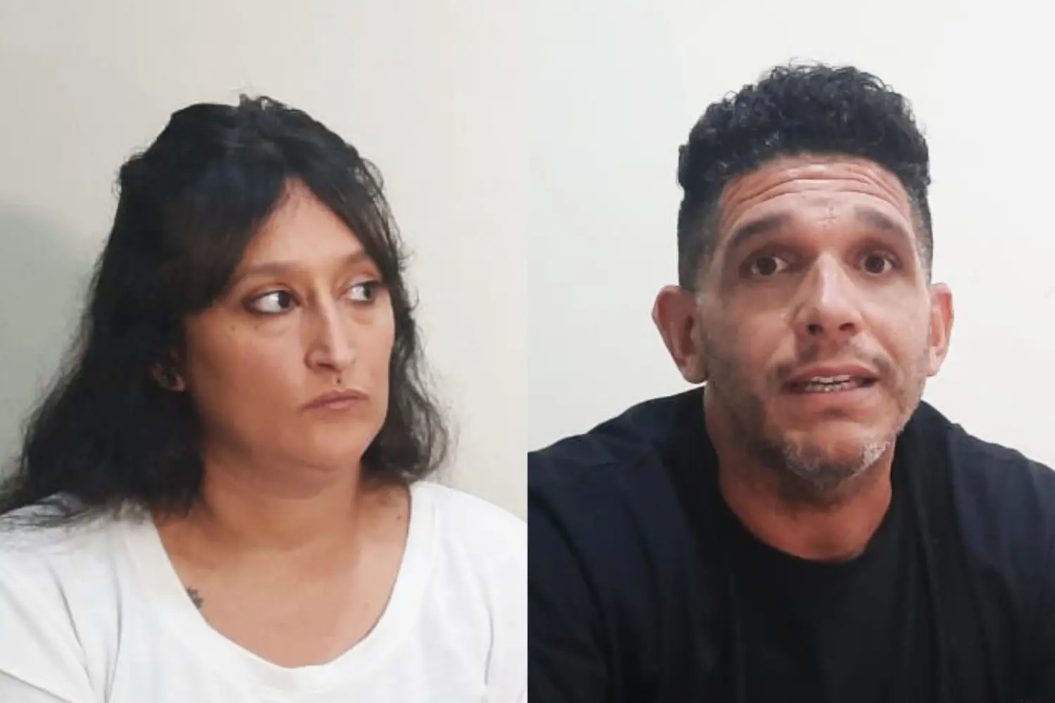 Luciana Pavón Duarte y Juan Cruz Acosta, del Sindicato de Trabajadores Municipales.