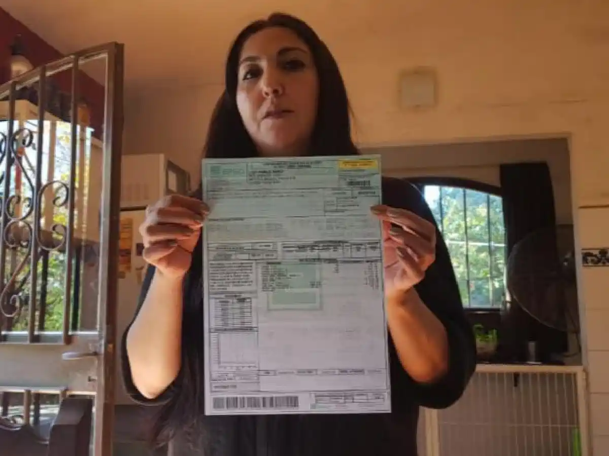 Tiene tarifa social y le llegó la factura de EPEC por 33 mil pesos