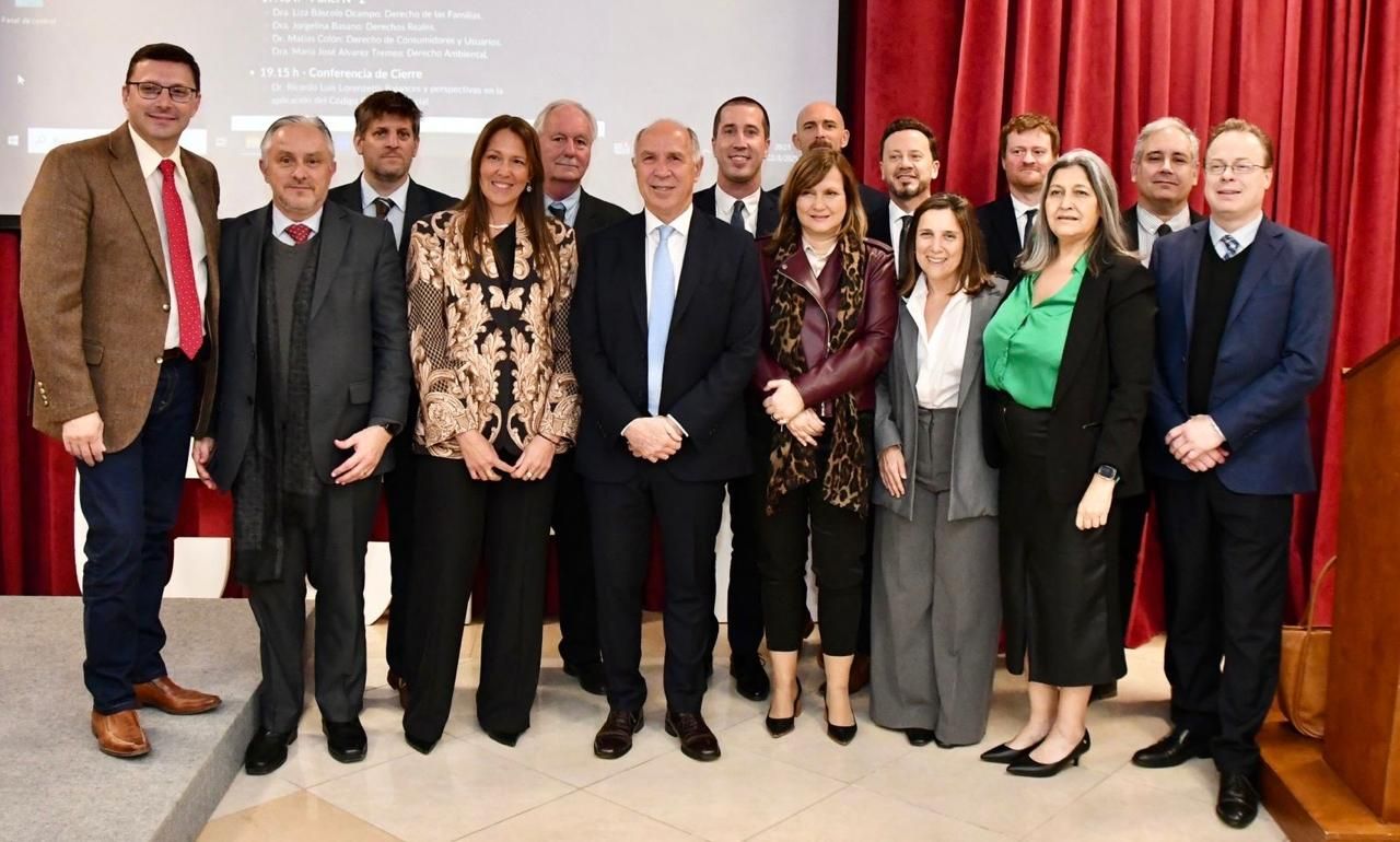 Se realizó una jornada académica conmemorativa por los diez años del Código Civil y Comercial