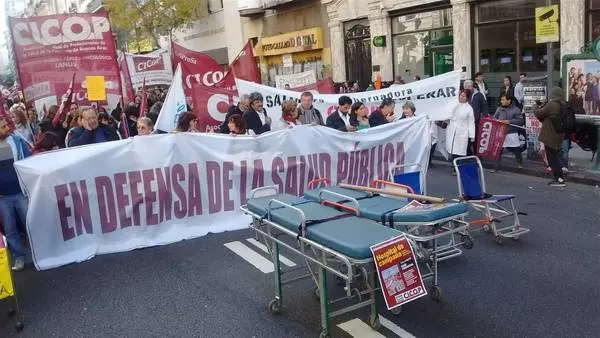 Segunda jornada de paro de médicos bonaerenses