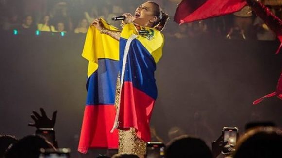 ¡OLGA TAÑÓN DESAFIANTE! «No tengan miedo de venir a Venezuela»
