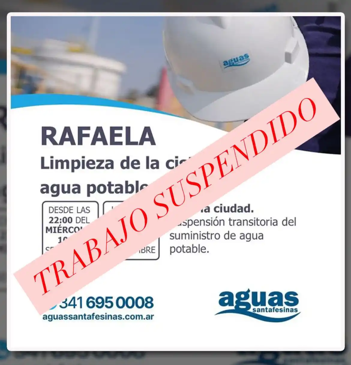 trabajo suspendido de ASSA