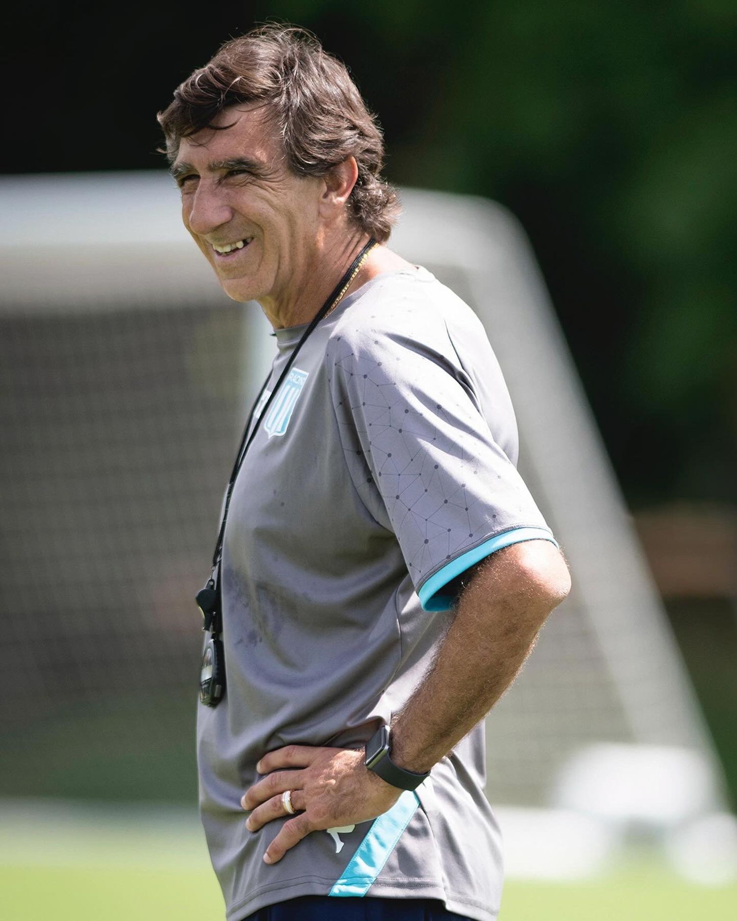 Gustavo Costas, entrenador de Racing.