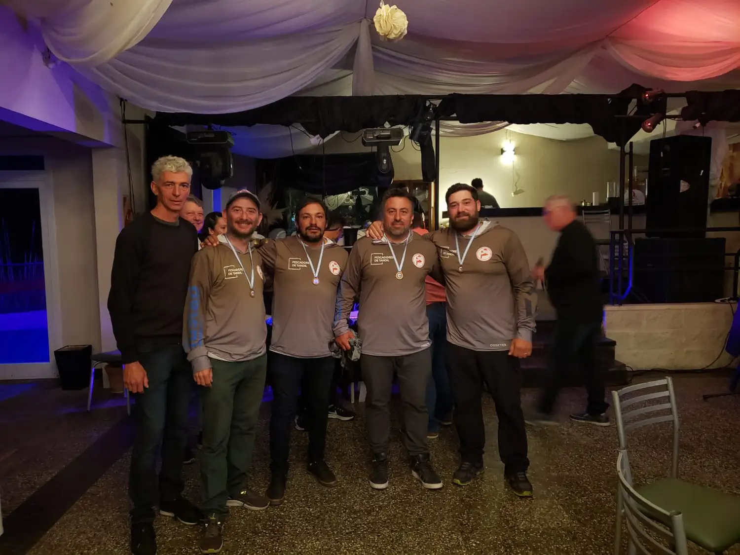 Pescadores de Tandil volvió con medallas.
