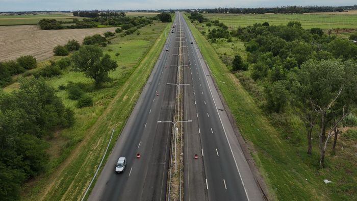 Autopista Rosario-Santa Fe: el Gobierno Provincial ya completó la construcción de los tres carriles en la mano hacia Rosario l - 2