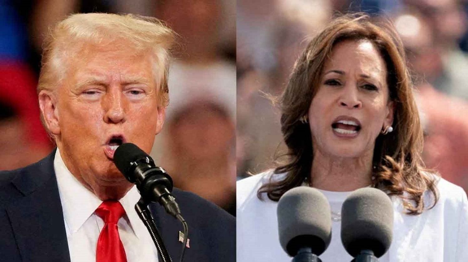 Kamala Harris y Donald Trump se enfrentan en los comicios presidenciales de Estados Unidos