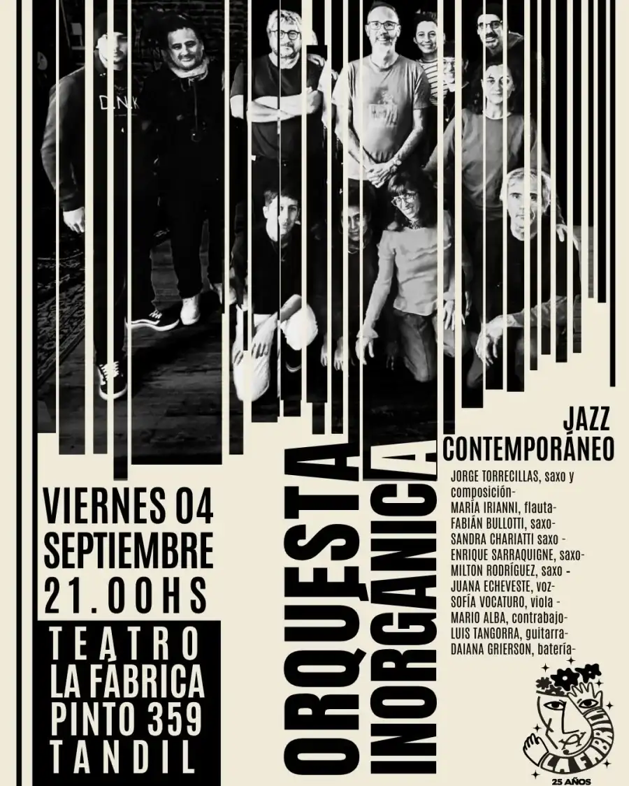 Flyer del evento compartido en redes sociales.
