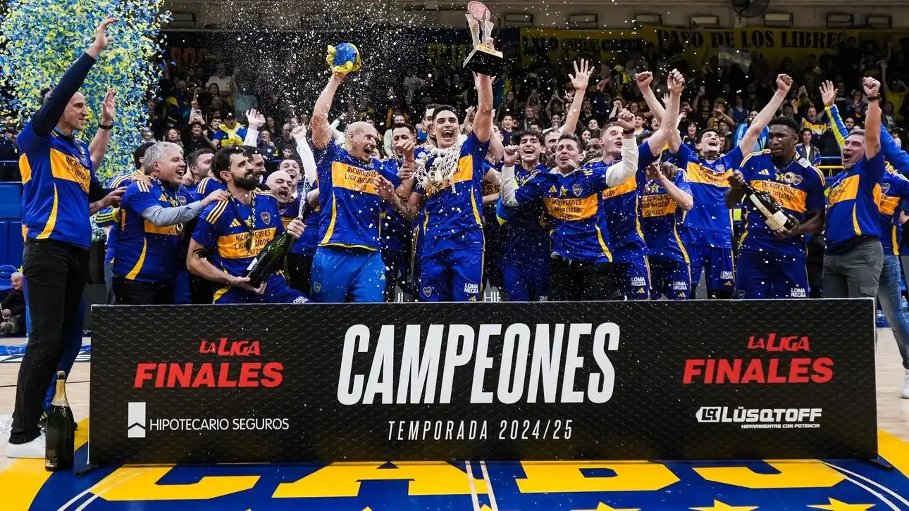 Boca bicampeón de la Liga Nacional de Básquetbol