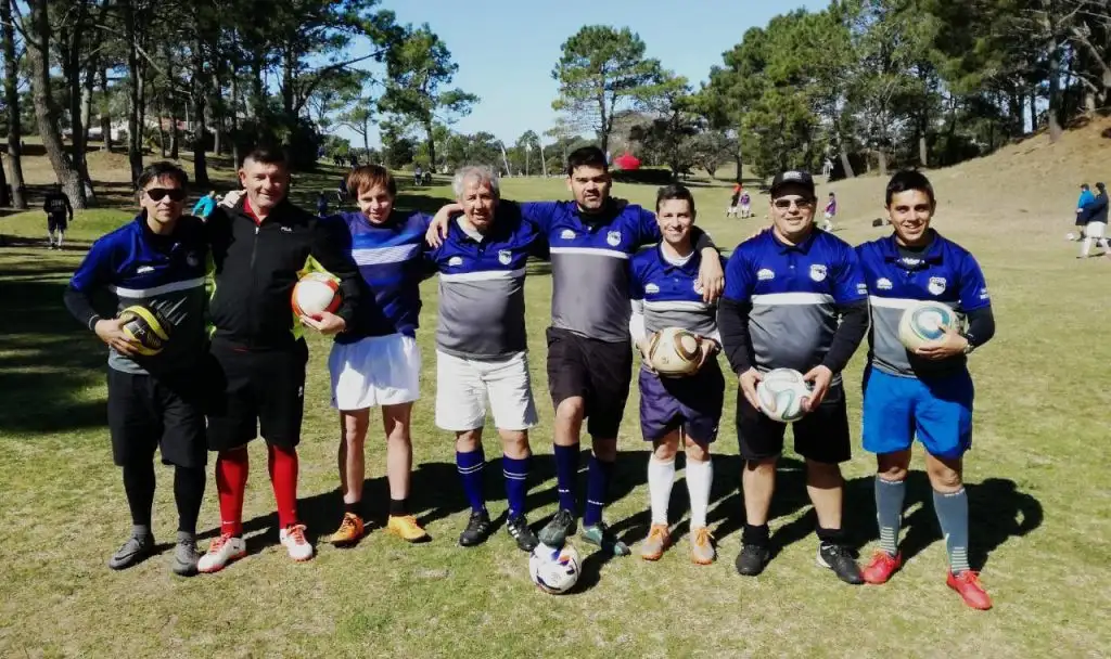 Tandilenses crecen en el ranking de footgolf
