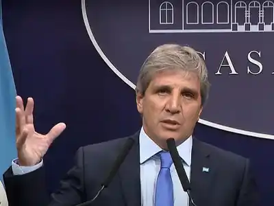 Luis Caputo, ministro de Economía.