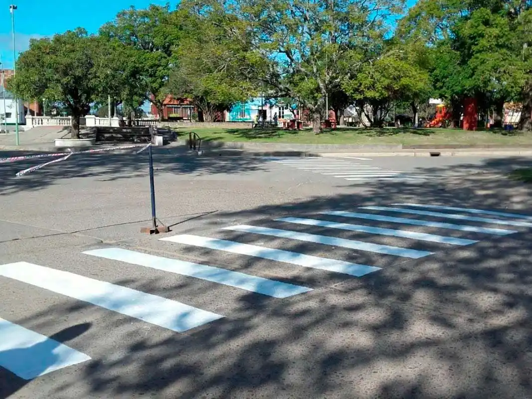 Invertirán más de 145 millones de pesos en pasos peatonales y demarcaciones viales