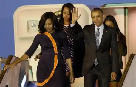 Barack Obama ya está en Argentina