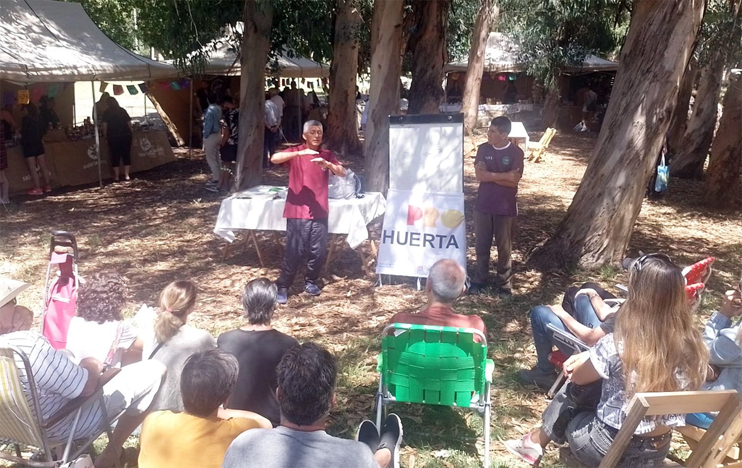 Charla sobre huertas