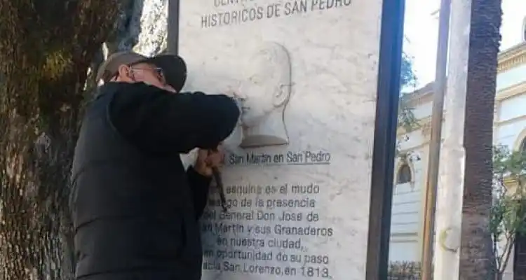 Habrá homenaje al General José de San Martín en plaza Constitución