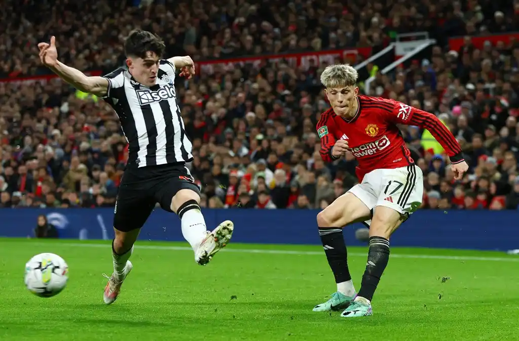 Manchester United quedó eliminado por Newcastle