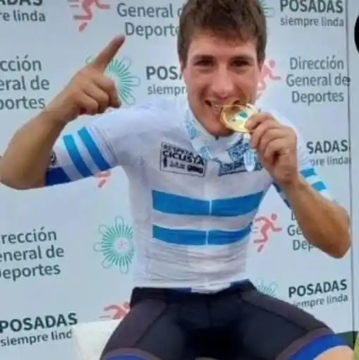 Lucas Ciafardini, campeón argentino de persecución en San Juan