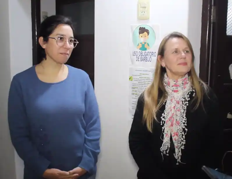 Gladis Schonhals Schanzenbach y Débora Cabrera