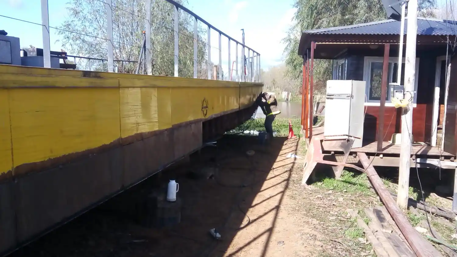 Aprobaron el presupuesto para la refacción de la balsa de Villa Paranacito