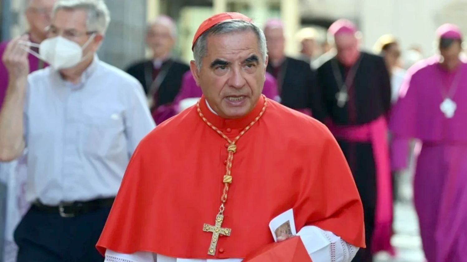 Cardenal italiano Giovanni Angelo Becciu