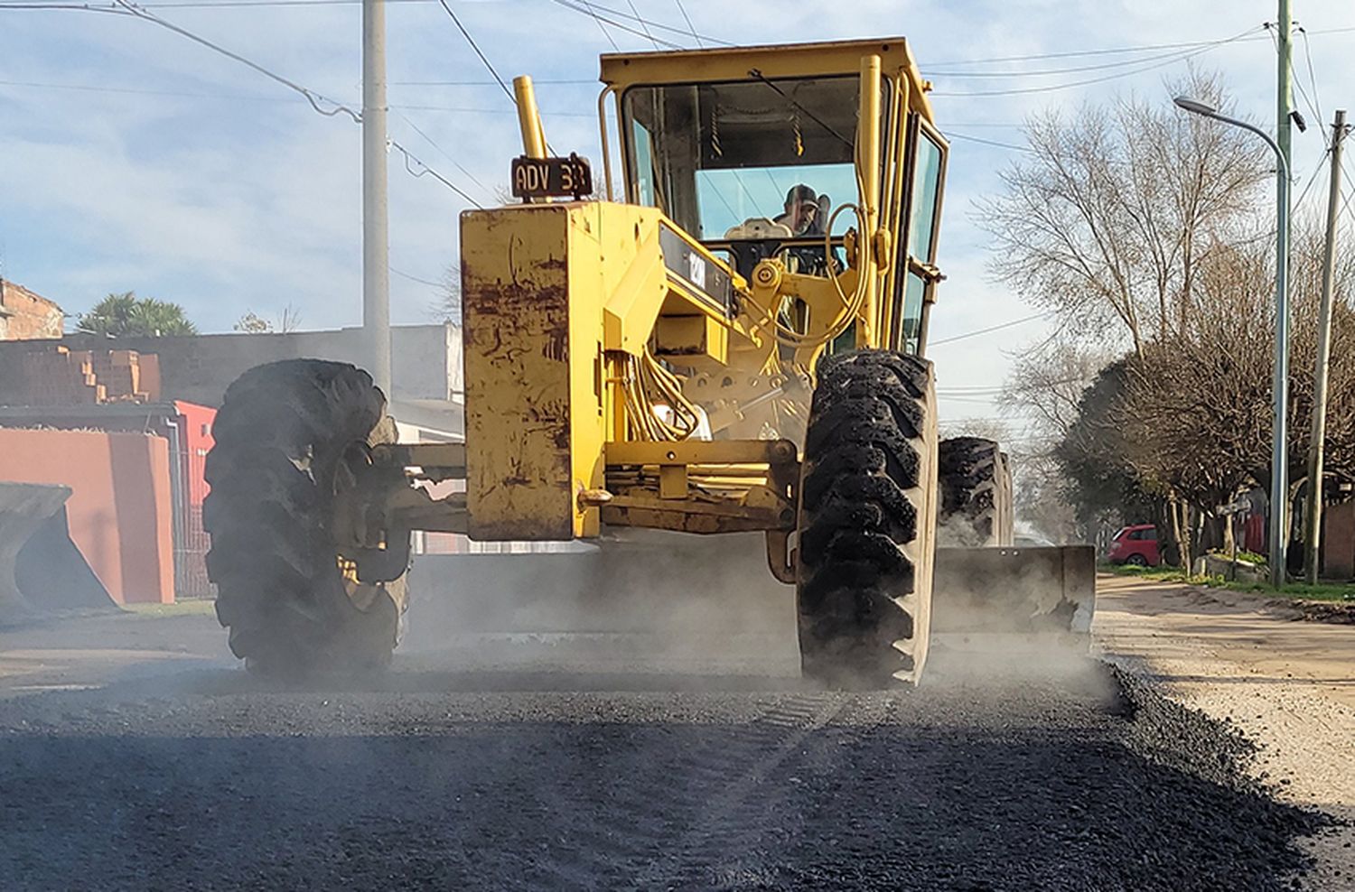 Cortes de tránsito por obras de colocación de carpeta asfáltica y bacheo