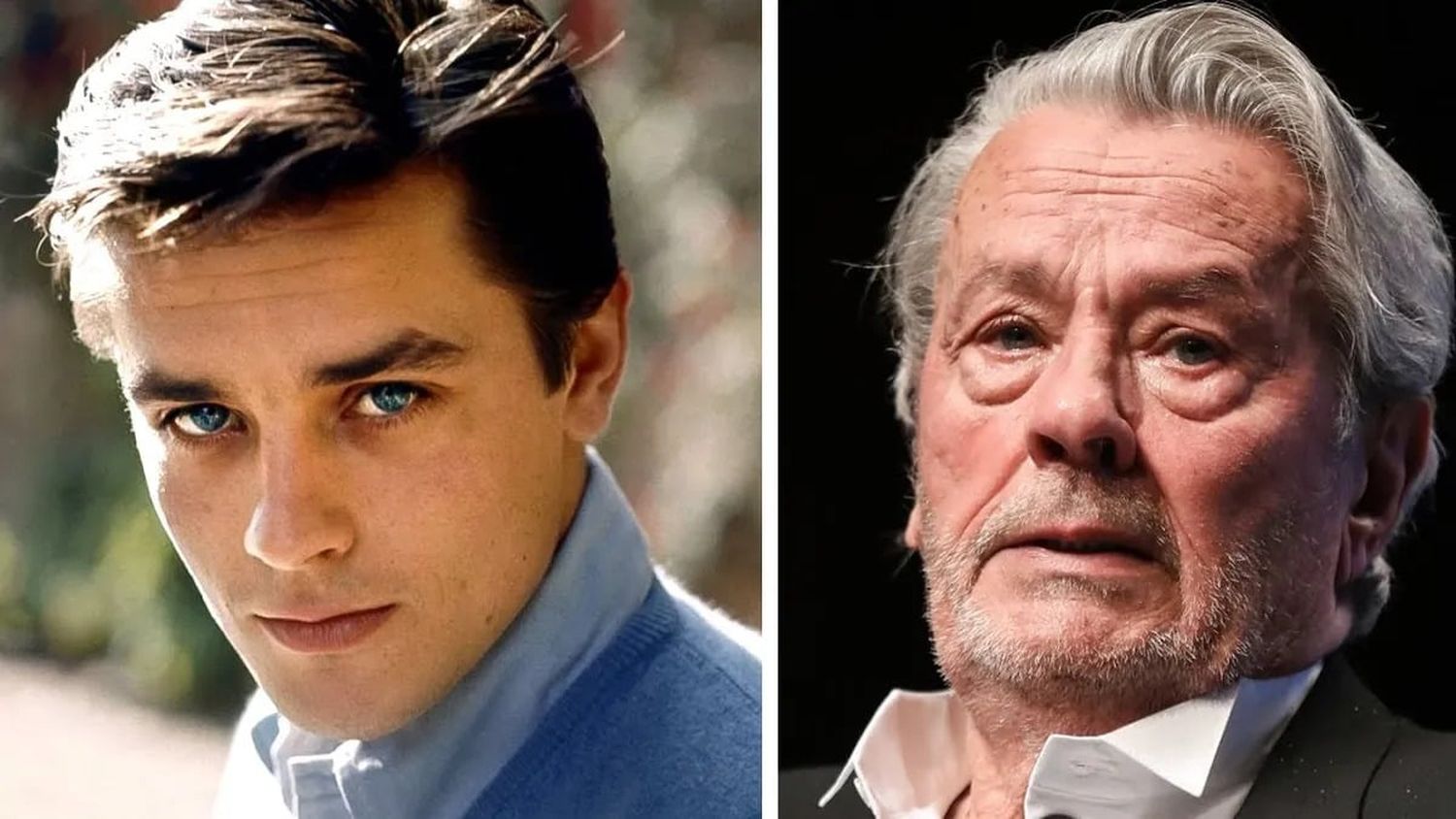 Alain Delón, el legendario actor francés dueño de una gran belleza hasta el final de su vida