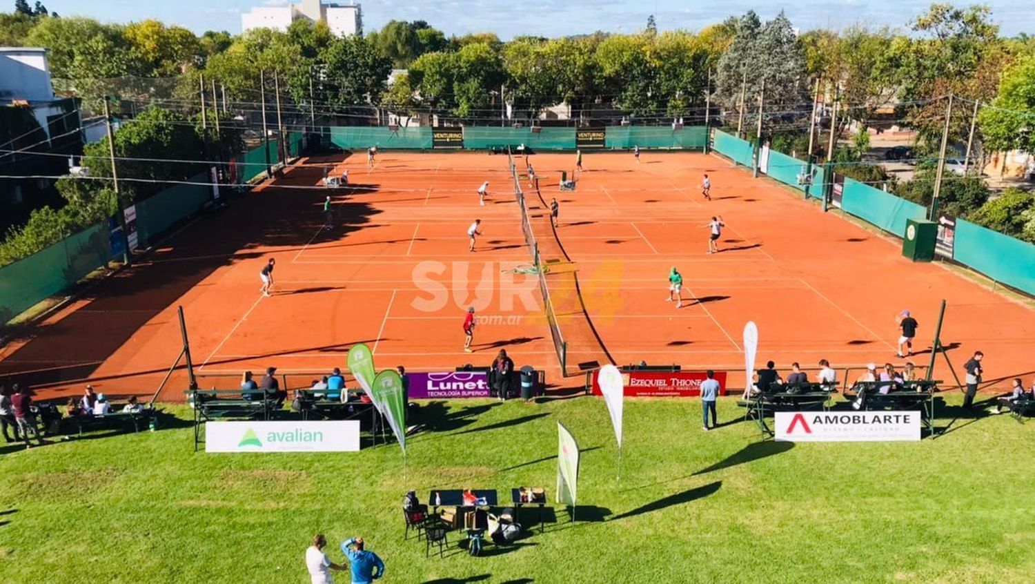 Comenzó el Torneo Apertura de tenis en el Jockey Club