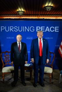 Trump y Putin coincidieron en afirmar que hubo “algunos progresos” en la cumbre