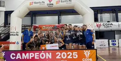 Náutico Sportivo Avellaneda, campeón de la Copa Santa Fe de básquet femenino