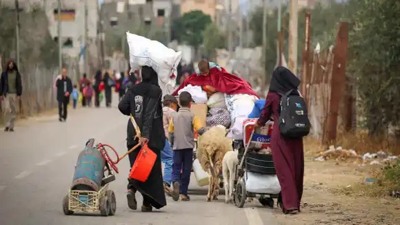 AMENAZA DE ISRAEL sobre Rafah causa la huida de más de 100.000 personas