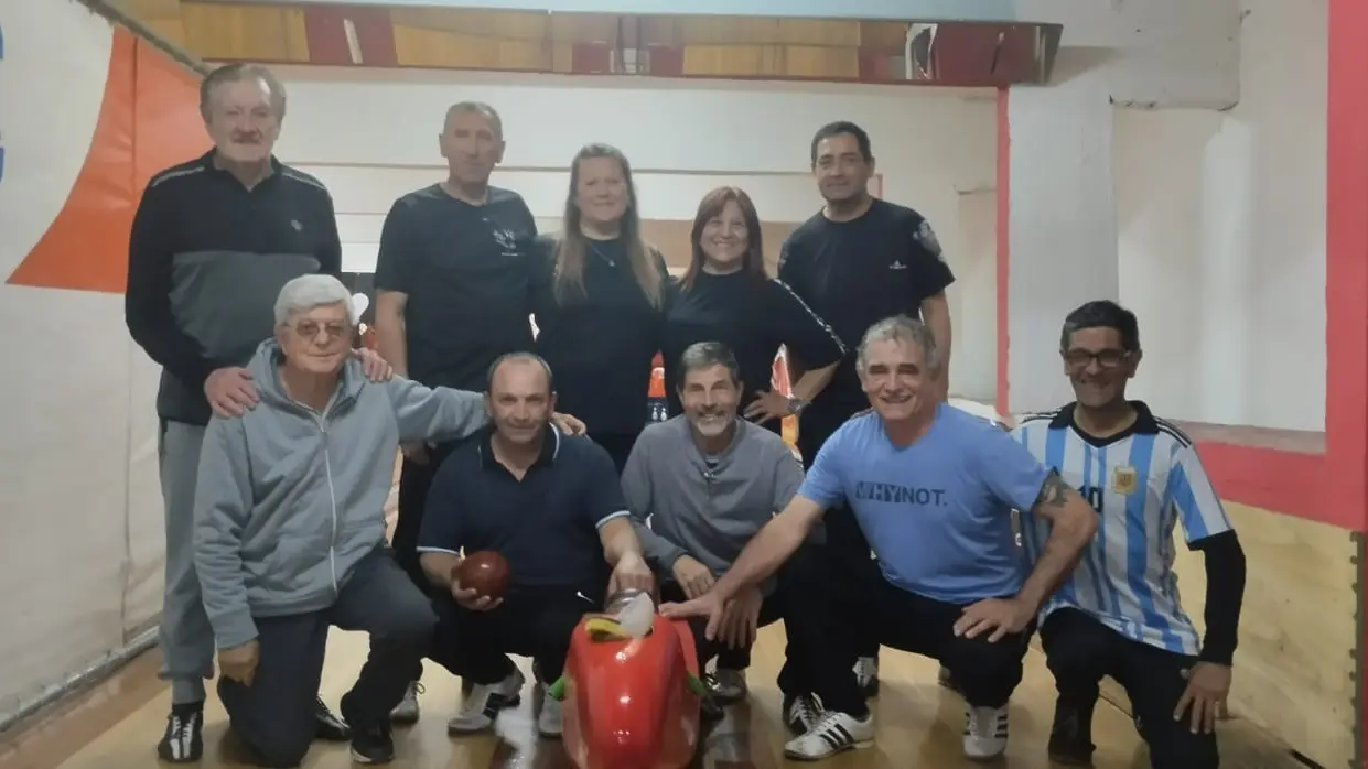 Los necochenses que entrenan en el Club Huracán