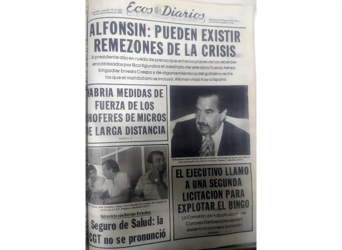 Viernes 29 de enero de 1988